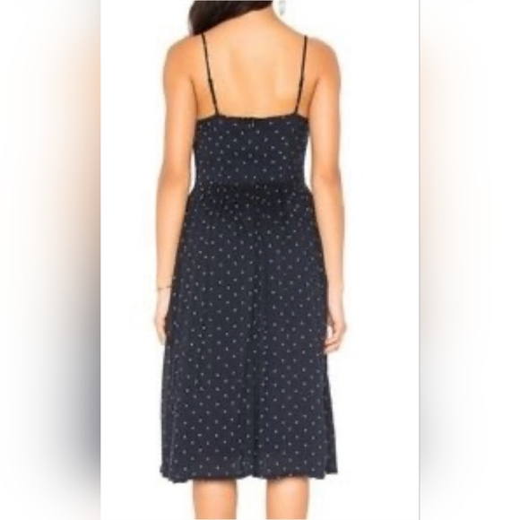 BB Dakota Sloane navy w/white polka dots size 10 - Picture 16 of 16